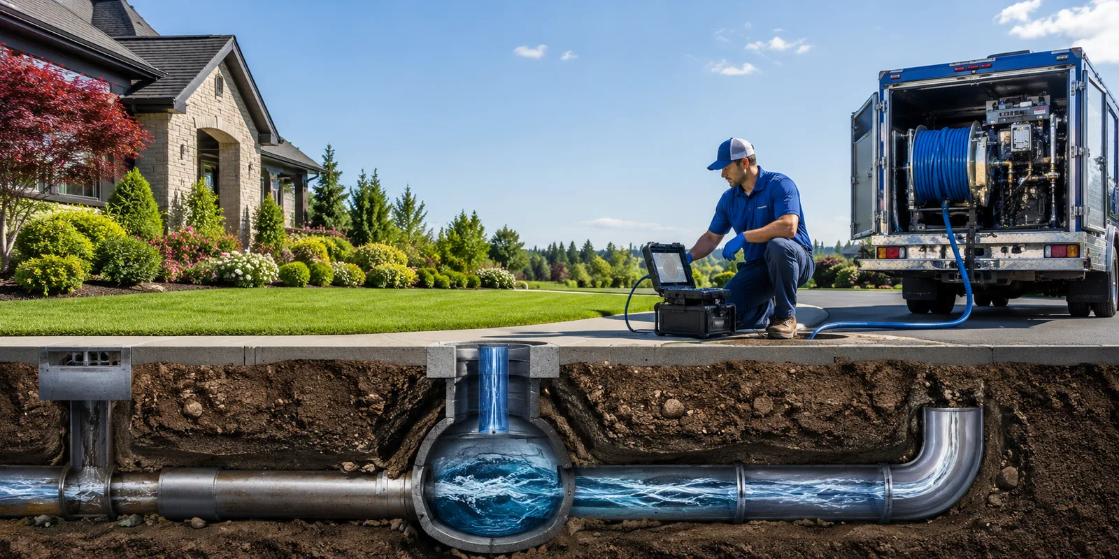 Drainage restoration information for Brazil, IN